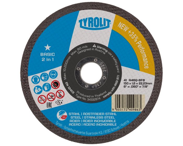 Disque-à-tronçonner-Basic,-235-x-2,0-mm