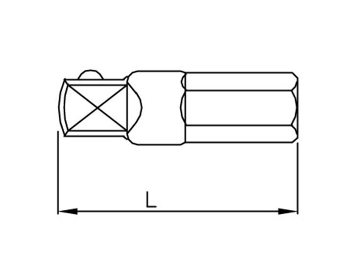 Adaptateur-d'embout-1/4-"-vers-1/4-"