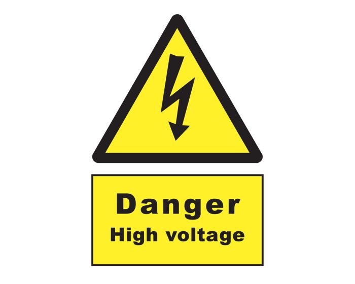 Panneau-d'avertissement-haut-voltage