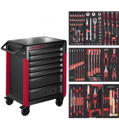 Servante-d'atelier-avec-assortiment-143-pièces