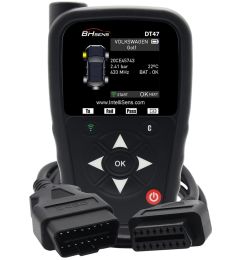 Outil-TPMS-avec-fil-OBDII,-bluetooth-et-écran-2,8-pouces