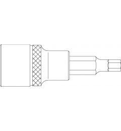 Douille-6-pans-creux-1/4-"-3-mm